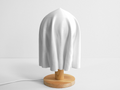 Tygskrivbordslampa minimalistisk – tänd | DeskTherapy